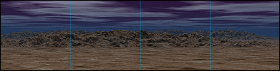 Distant mountains